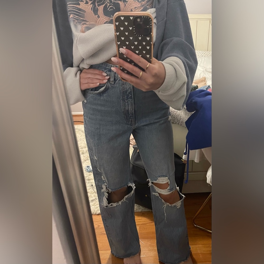 Zara jeans size 4